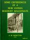 [Gutenberg 58500] • Some Experiences of a New Guinea Resident Magistrate